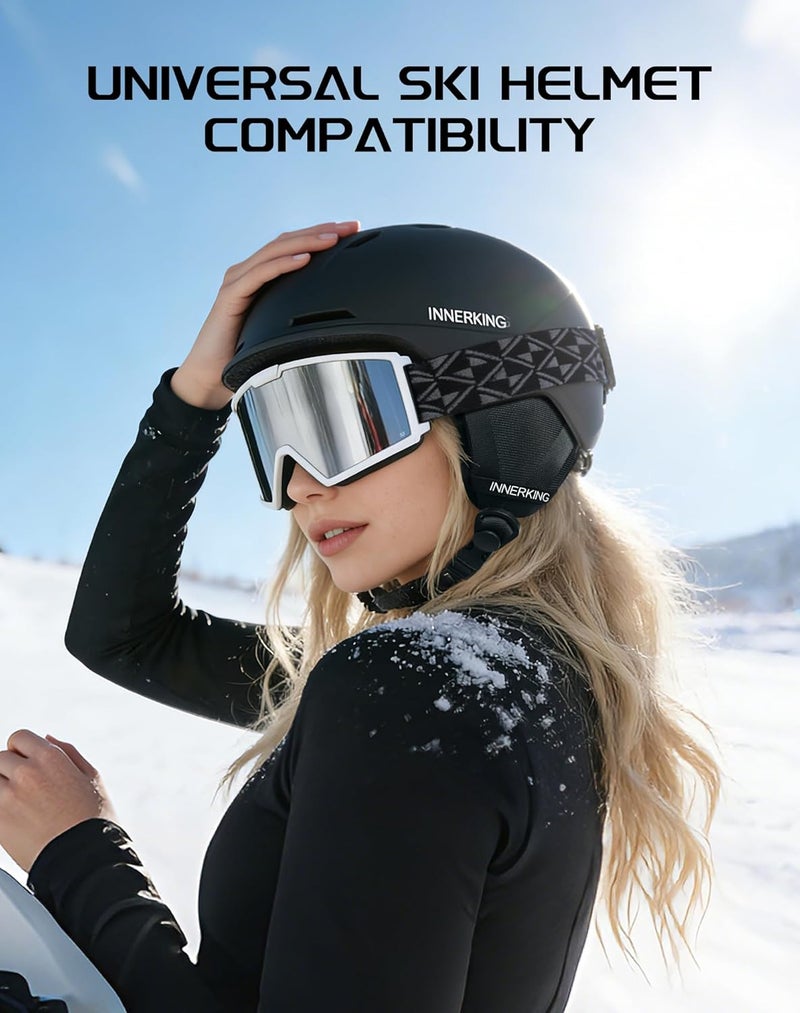 Innerking OTG Ski Goggles SGS Approved, Over Glasses Snow Snowboarding Winter Goggles Anti Fog for Adult, Youth, Men Women - Image 5